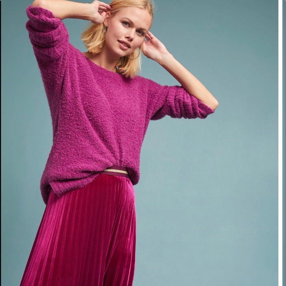NWT Anthropologie Pull over fleece